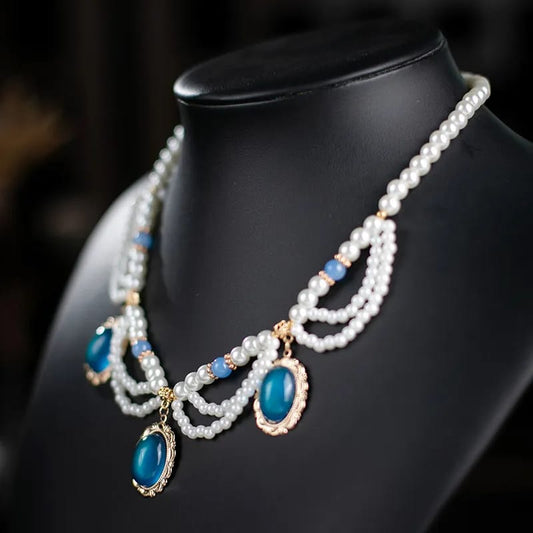 Ancient Pearl Hanfu Necklace